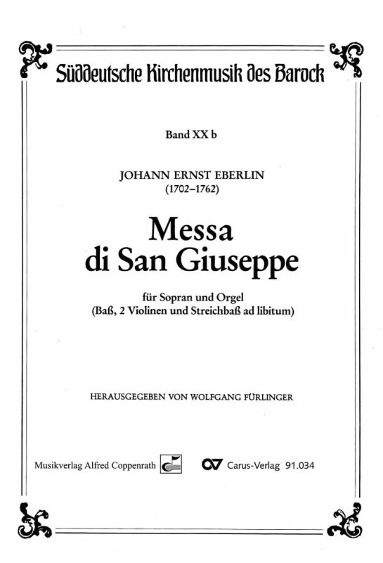 Messa die San Giuseppe